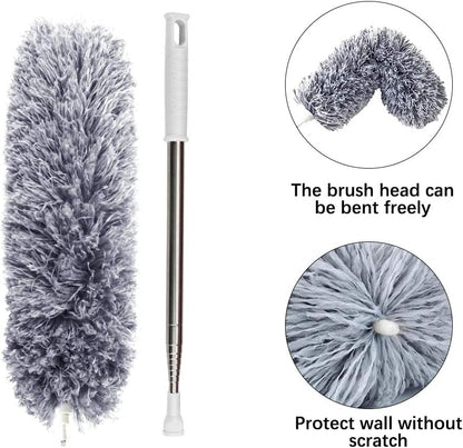 Extendable Microfiber Duster with Telescopic Handle