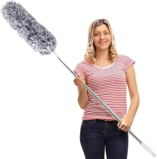 Extendable Microfiber Duster with Telescopic Handle